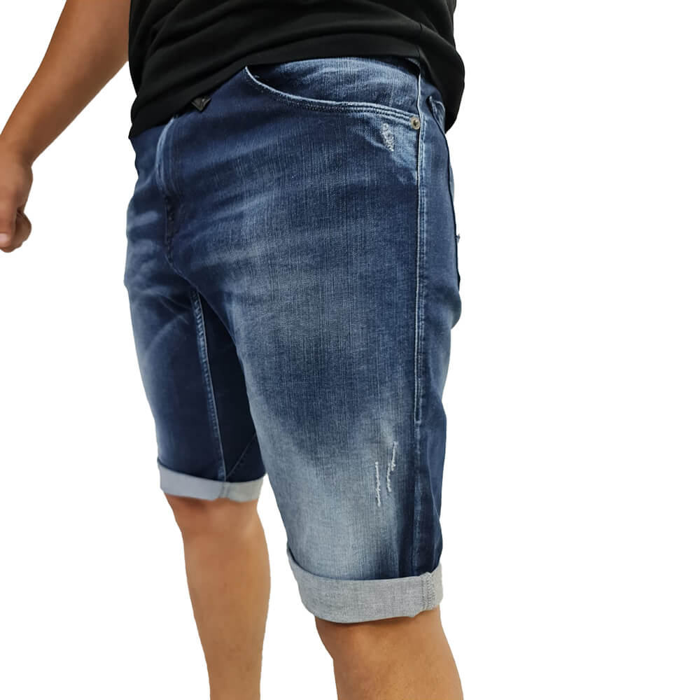 ג'ינס ריפליי קצר סקיני גברים