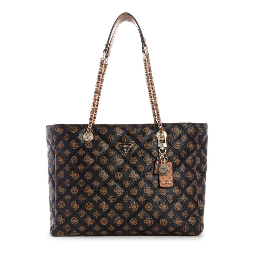תיק נשיאה Guess נשים Cessily Faux-Leather Tote