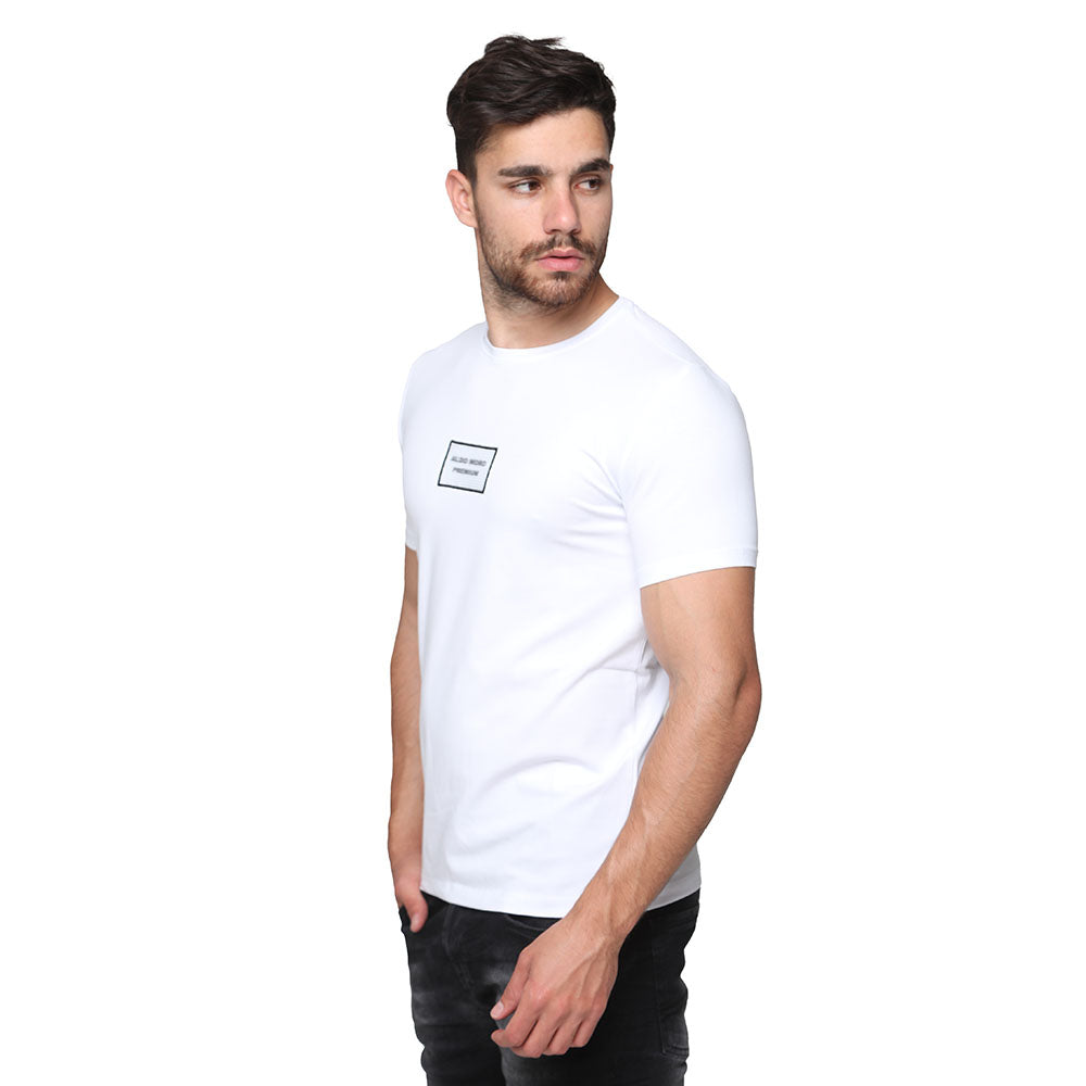 חולצת טישרט אלדו מורו קצרה לוגו הולוגרמה גברים