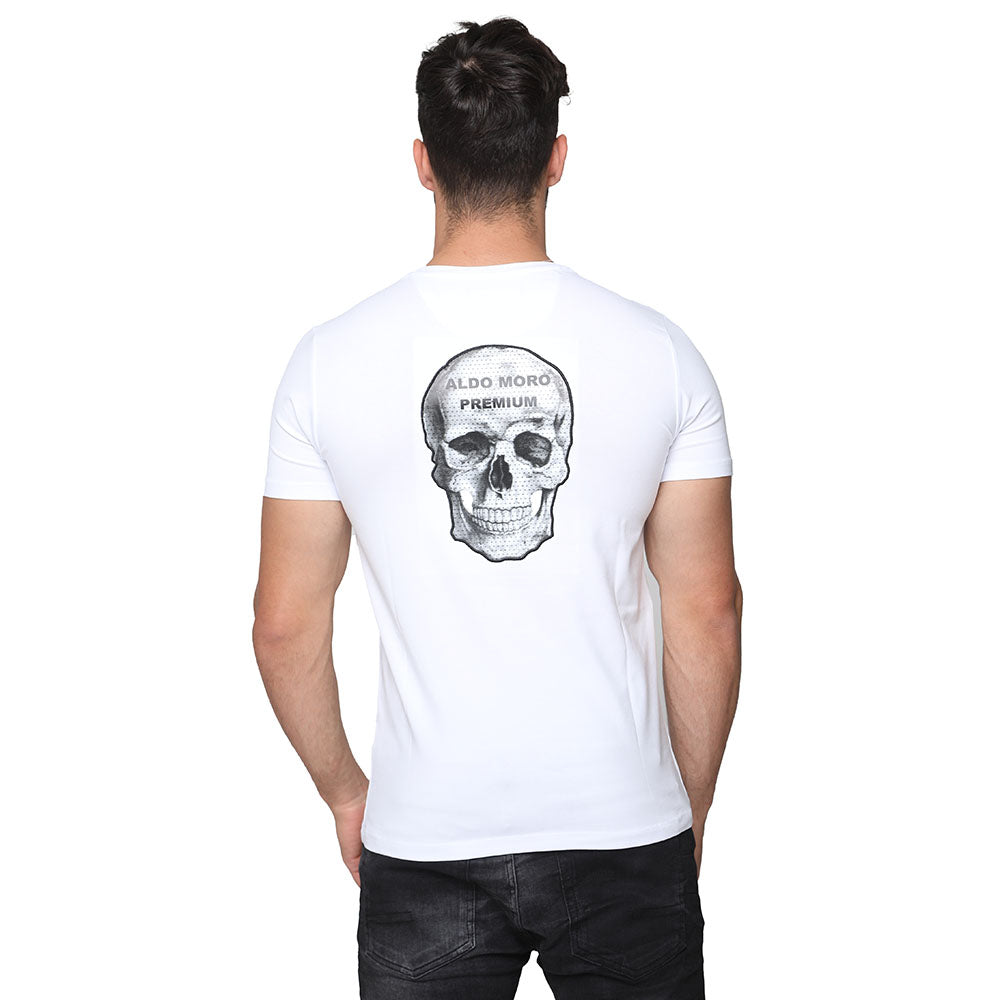 חולצת טישרט אלדו מורו קצרה לוגו הולוגרמה גברים