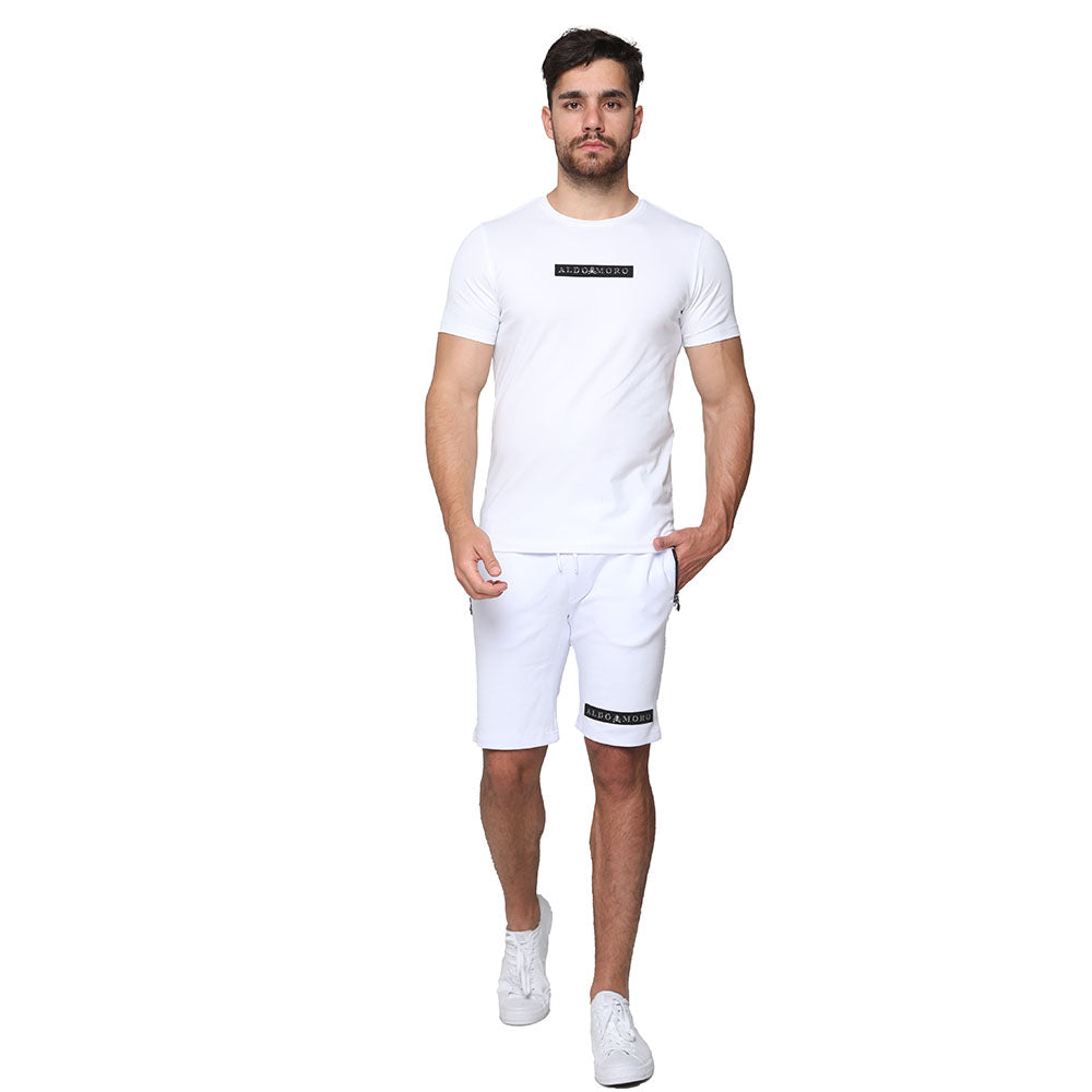 מכנס אלדו מורו קצר אותיות גולגולת גברים