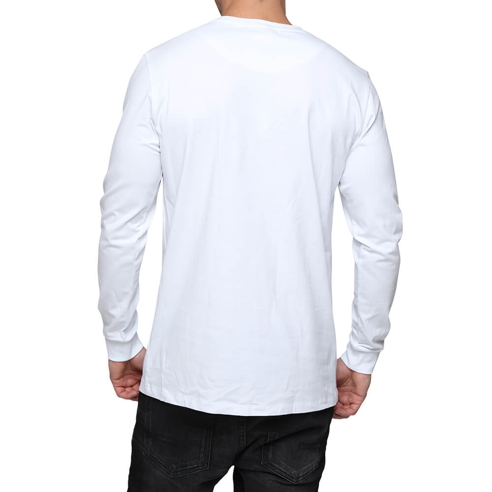 חולצת טישרט אלדו מורו ארוכה עם הדפס שלד גדול