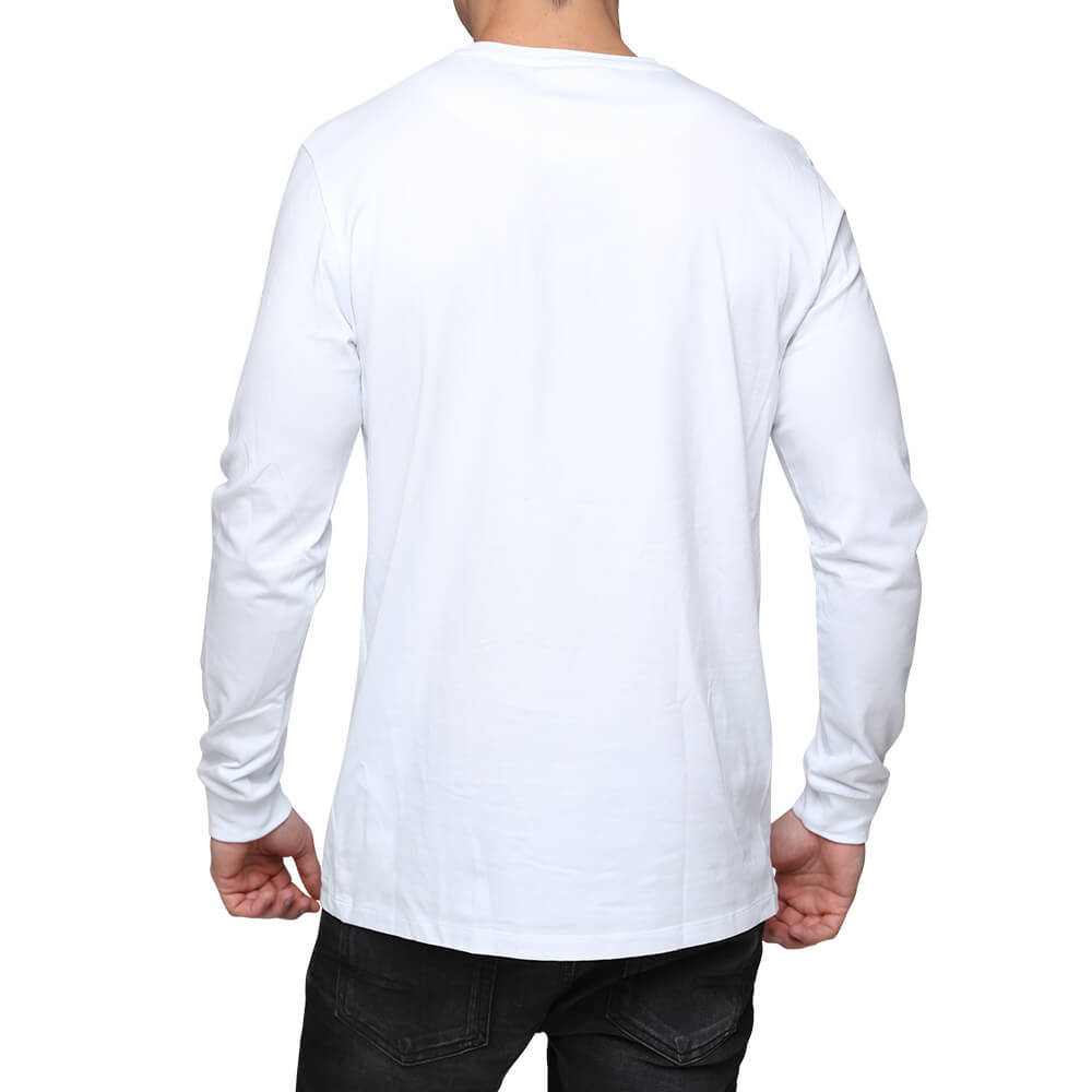 חולצת טישרט אלדו מורו ארוכה עם הדפס כלב גדול גברים