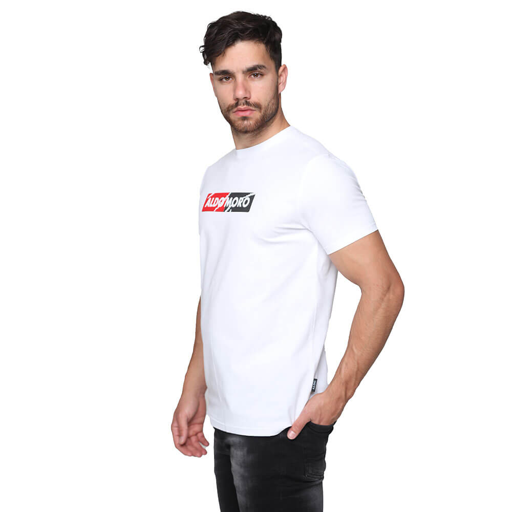 חולצת טישרט אלדו מורו קצרה לוגו ברקים גברים