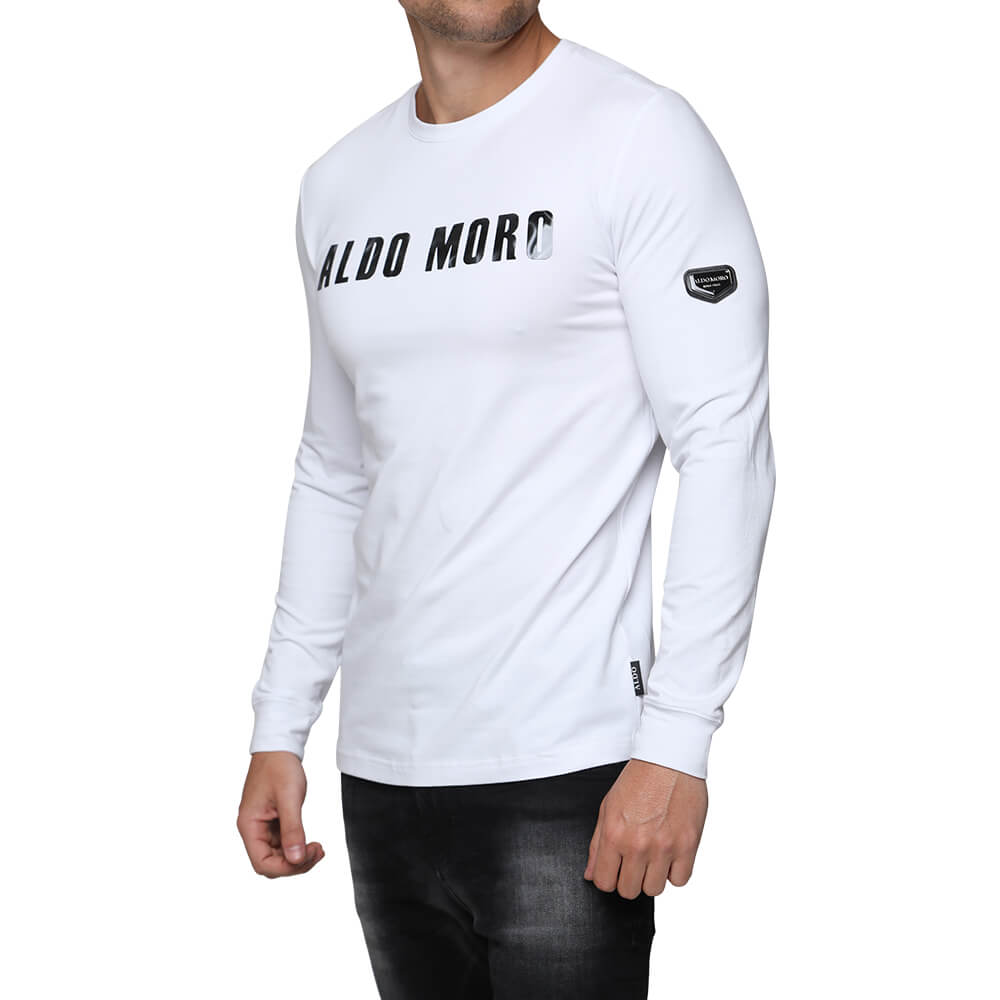 חולצת טישרט אלדו מורו לוגו גדול גברים