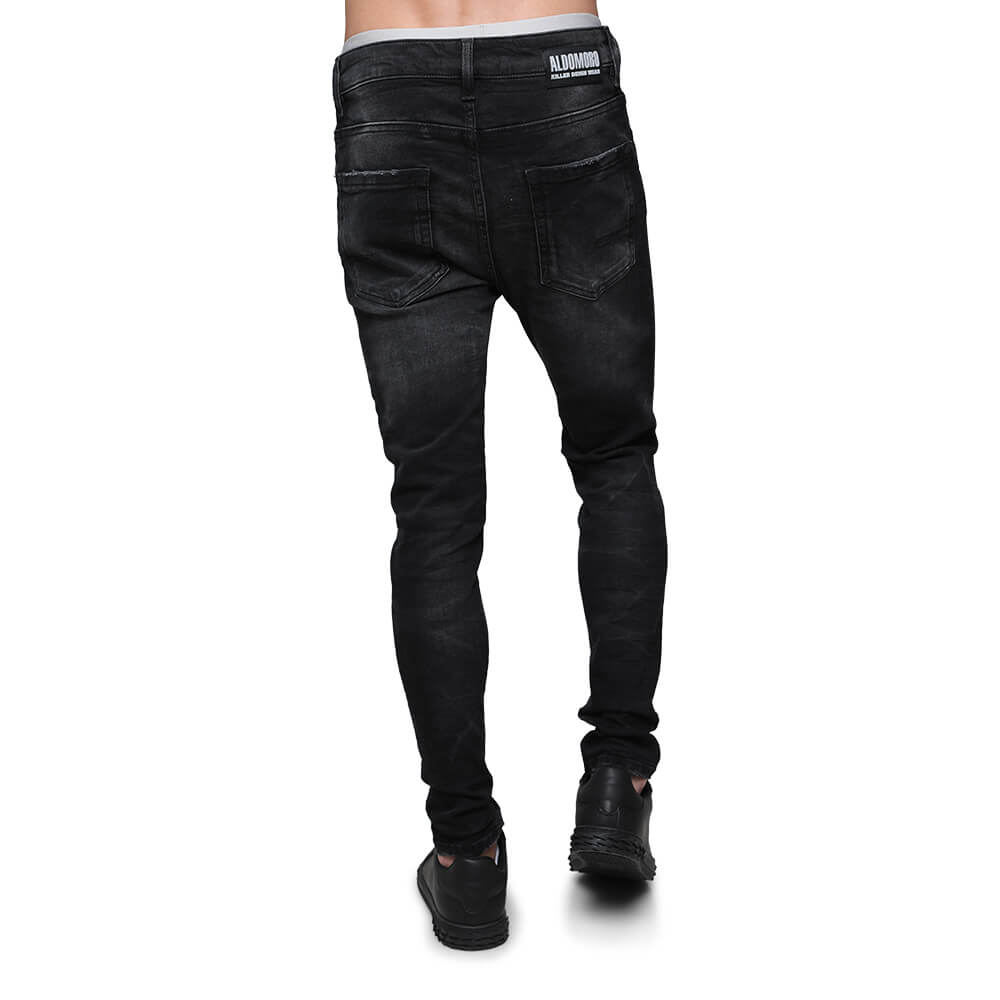 ג'ינס אלדו מורו סקיני שחור גברים