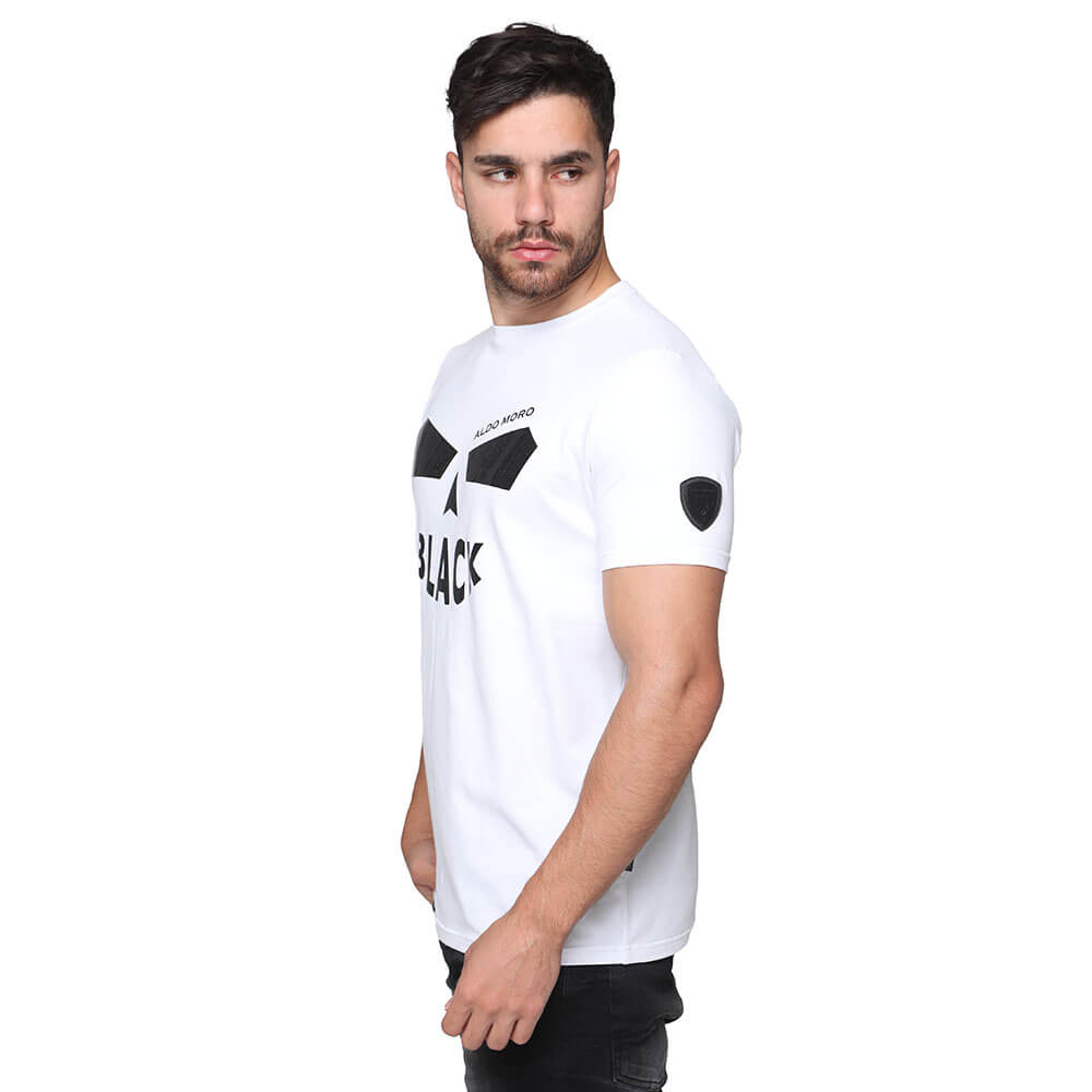 חולצת טישרט אלדו מורו קצרה פרצוף סיליקון גברים