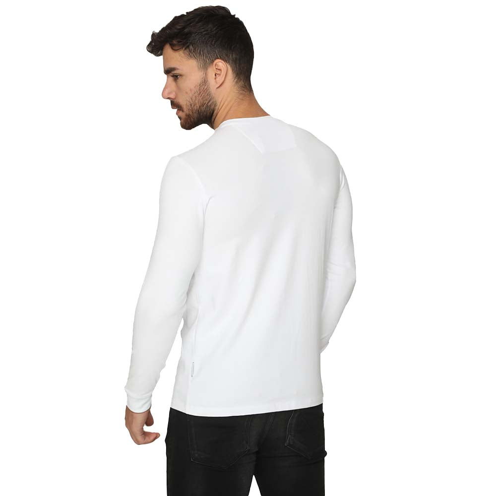 חולצת טישרט אלדו מורו ארוכה אקדח רקום זמש גברים