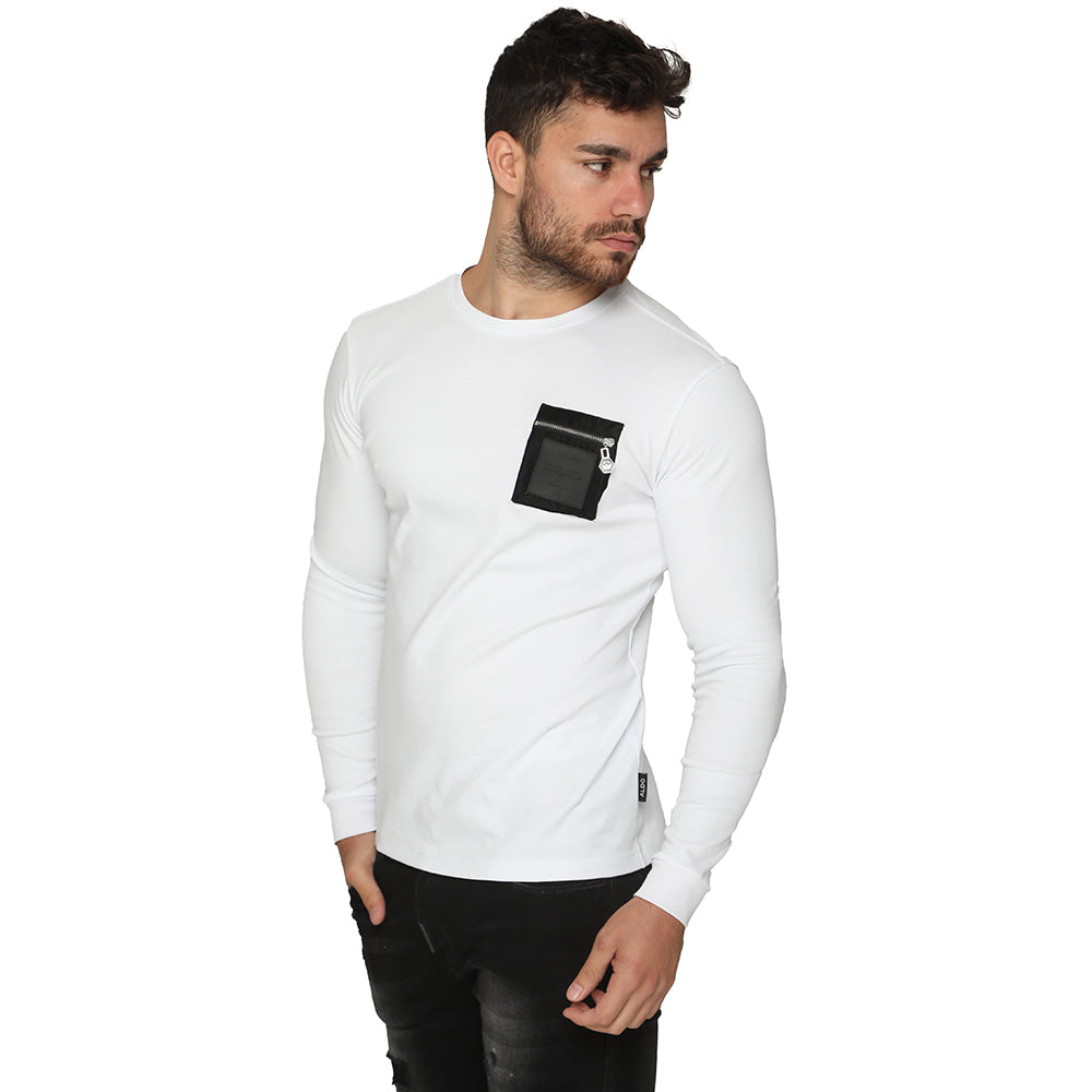 חולצת טישרט אלדו מורו ארוכה כיס רוכסן גברים