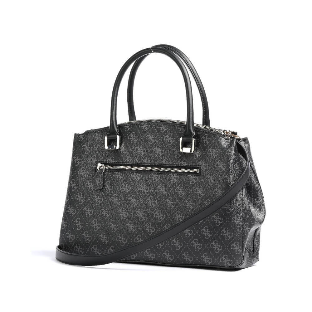 תיק נשיאה GUESS נשים Tyren Status Logo-Print Satchel