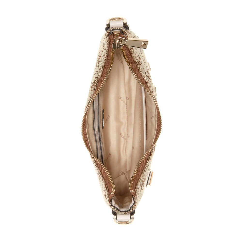 תיק צד Guess נשים Frankie Top-Zip Shoulder Bag