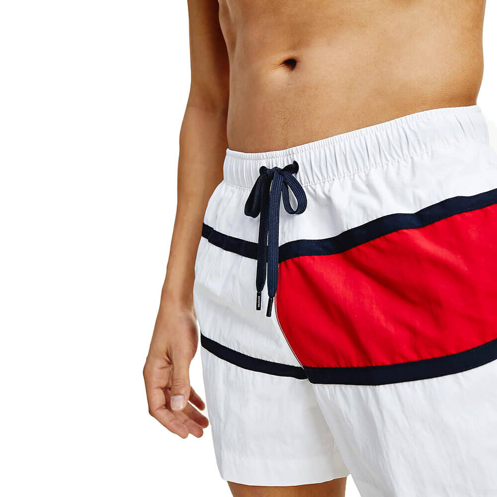 בגד ים טומי הילפיגר Flag Drawstring Mid Length גברים