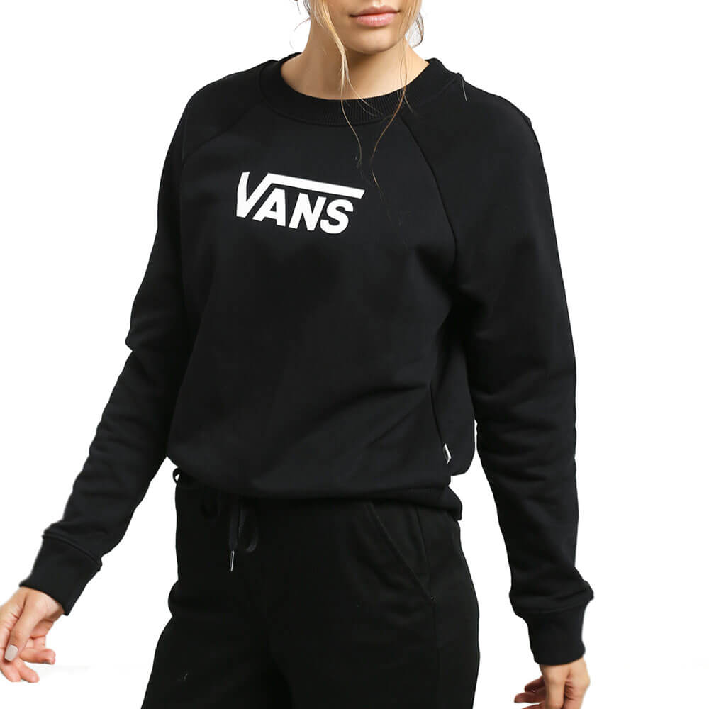 סווטשירט ואנס Flying V Boxy Crew Sweater נשים