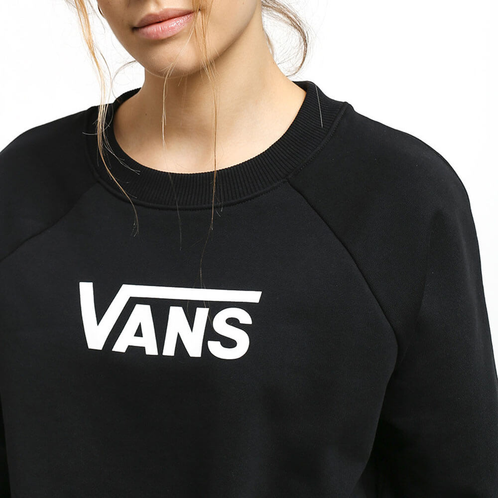 סווטשירט ואנס Flying V Boxy Crew Sweater נשים
