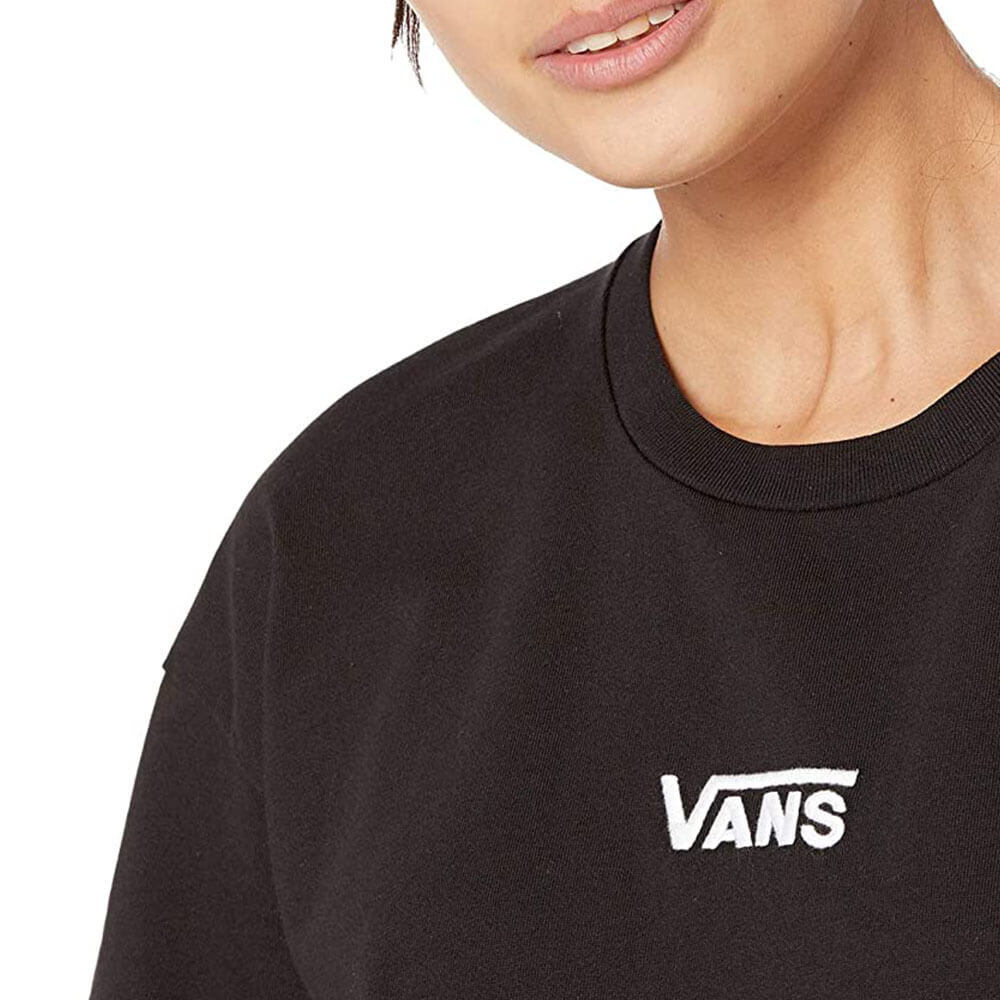ג'קט קפוצ'ון ואנס Funnier Times Crop Zip Hoodie נשים