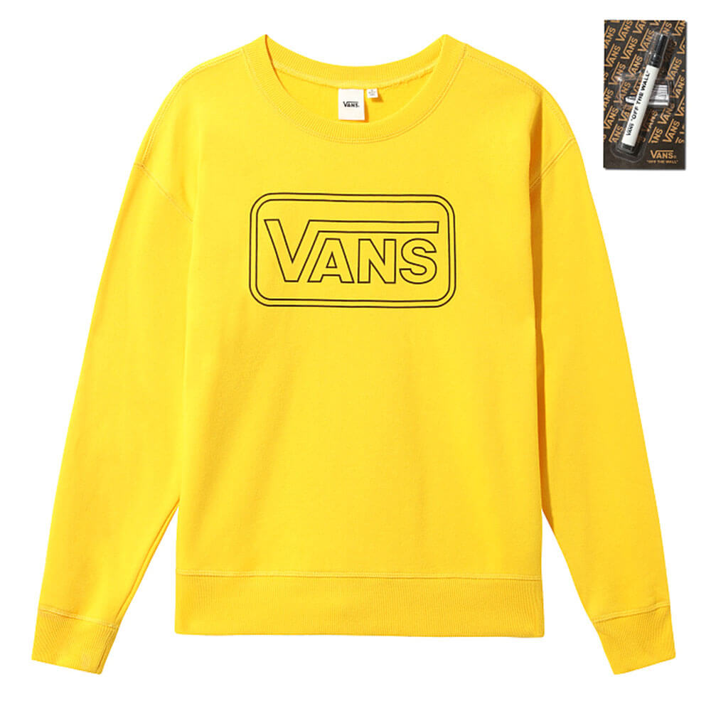 סווטשירט ואנס Make Me Your Own Crew Fleece נשים