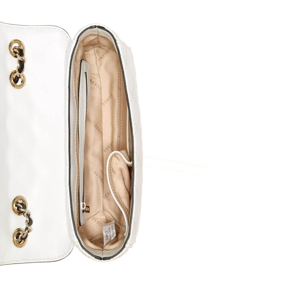 תיק צד GUESS נשים Illy Convertibe Crossbody Flap