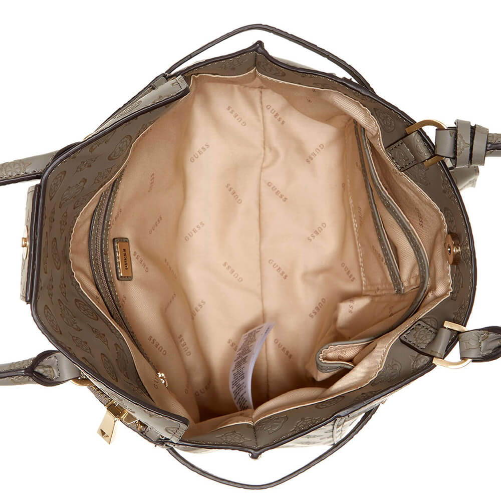 תיק נשיאה Guess נשים Bea Society Satchel