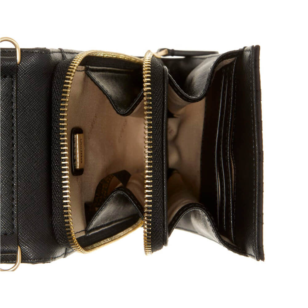 תיק צד Guess נשים Layla Chit Chat Phone Crossbody
