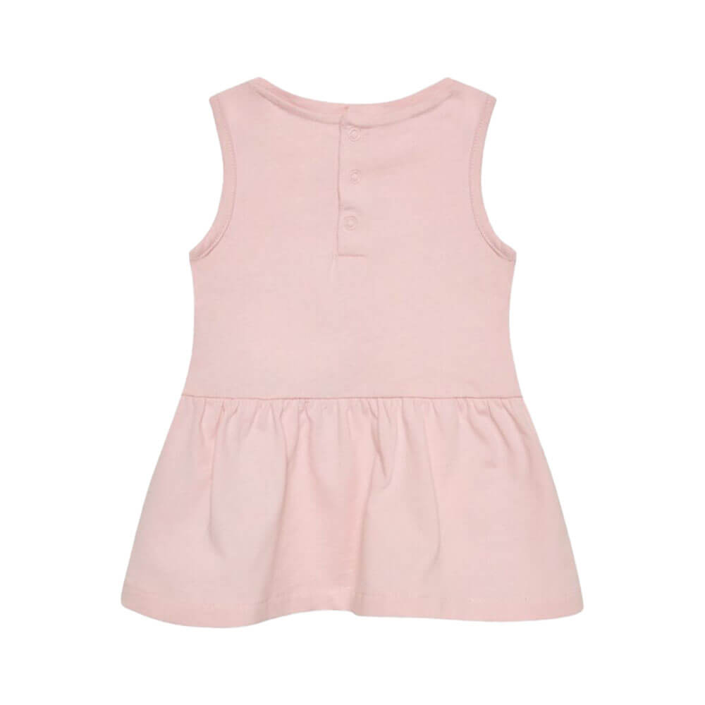 שמלת Guess עם הדפס לוגו תינוקות