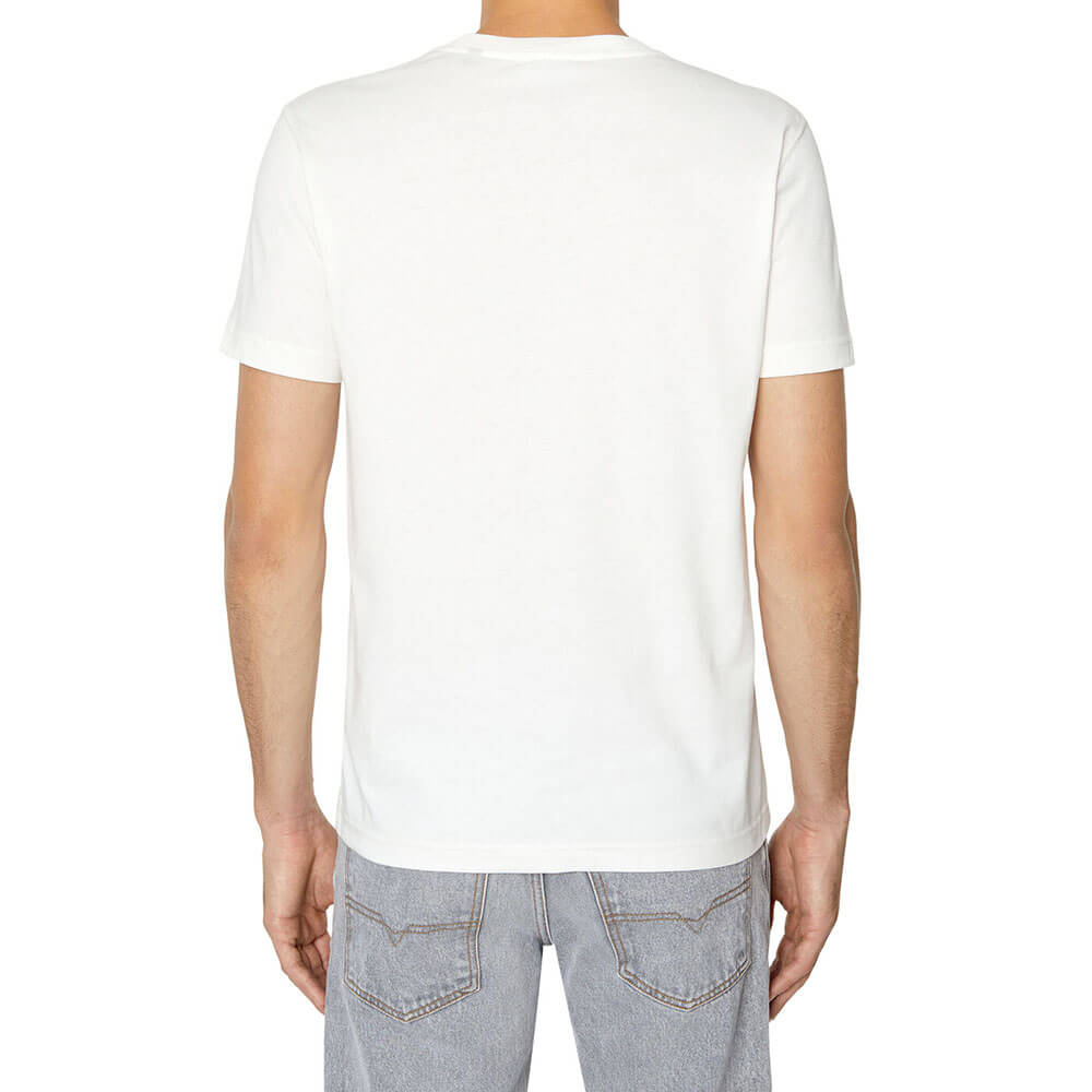 חולצת טישרט דיזל קצרה Blurry Face Print גברים