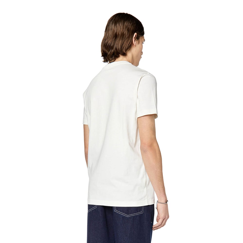 חולצת טישרט דיזל קצרה Graphic-Print גברים