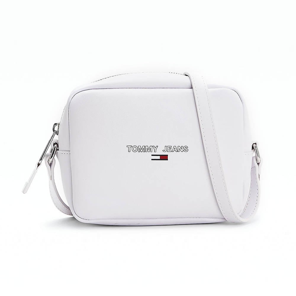 תיק צד טומי הילפיגר כיתוב לוגו חלול ודגל לוגו נשים