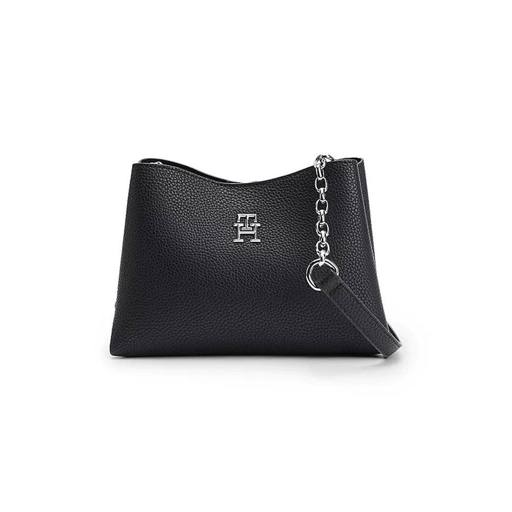 תיק צד טומי הילפיגר עם רצועה משולבת נשים