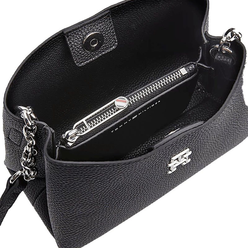 תיק צד טומי הילפיגר עם רצועה משולבת נשים