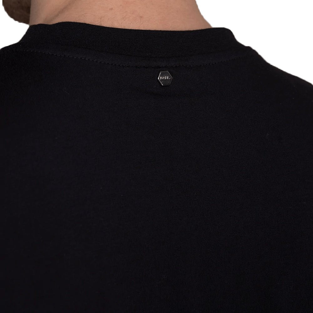 חולצת טישירט ארוכה באלר עם רקמת כדורגל גברים