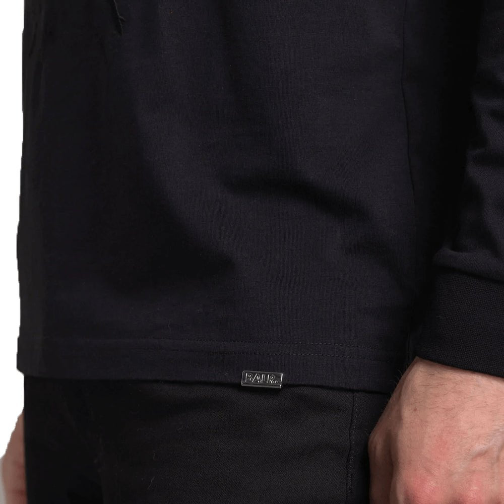 חולצת טישירט ארוכה באלר עם רקמת כדורגל גברים