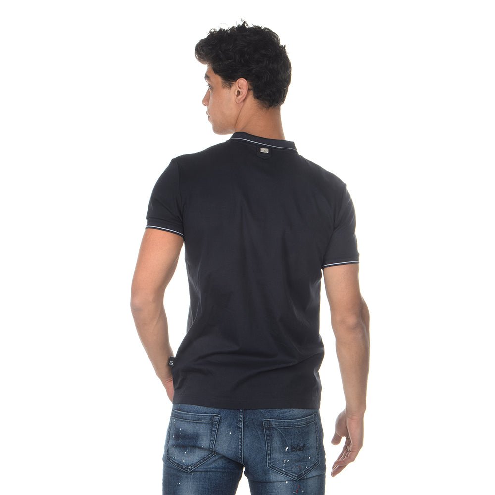 חולצת פולו אלדו מורו קצרה Poster Logo גברים