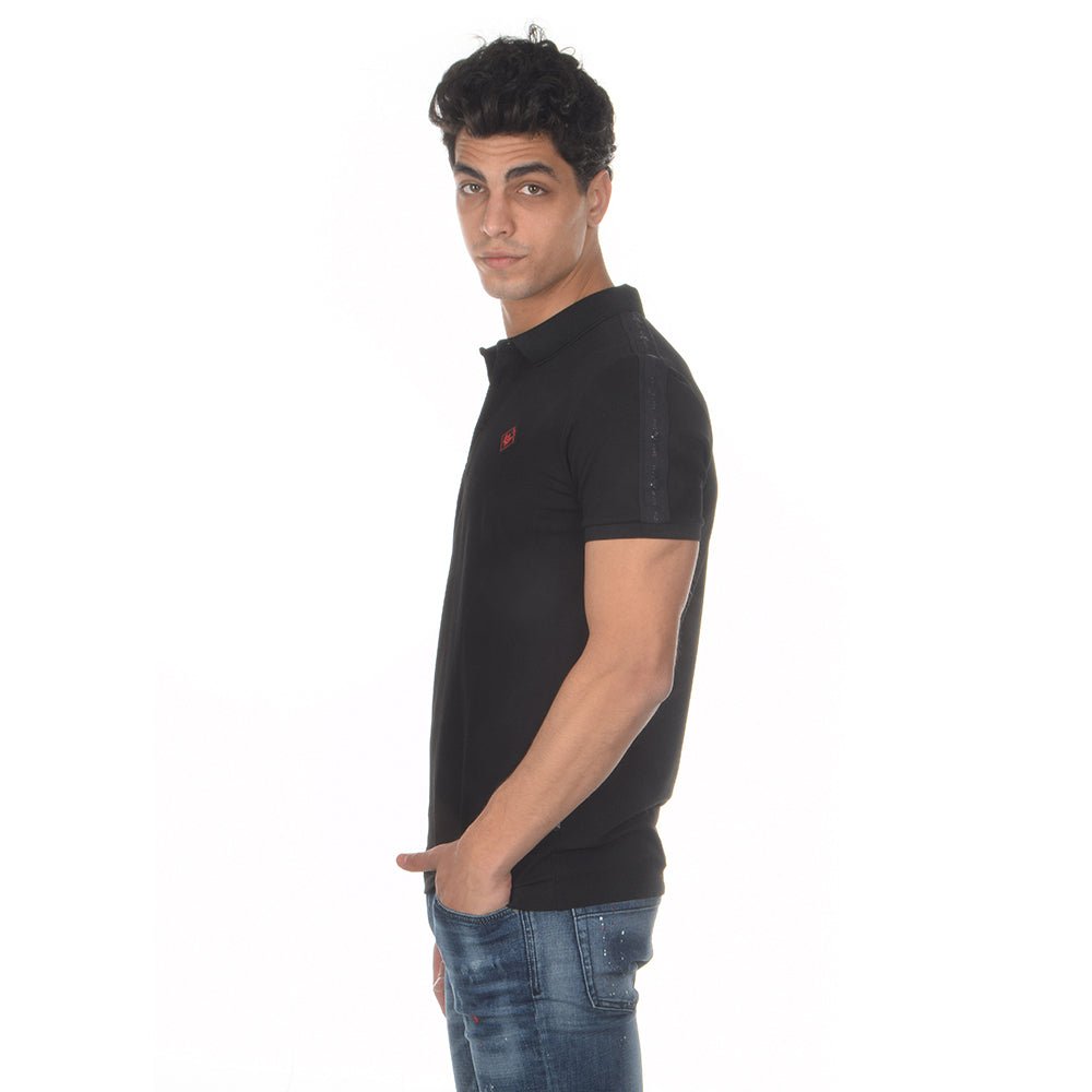 חולצת פולו אלדו מורו קצרה Epaulet גברים