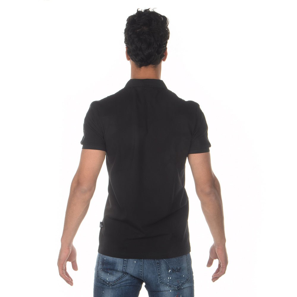 חולצת פולו אלדו מורו קצרה Epaulet גברים