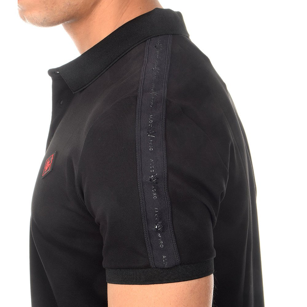 חולצת פולו אלדו מורו קצרה Epaulet גברים