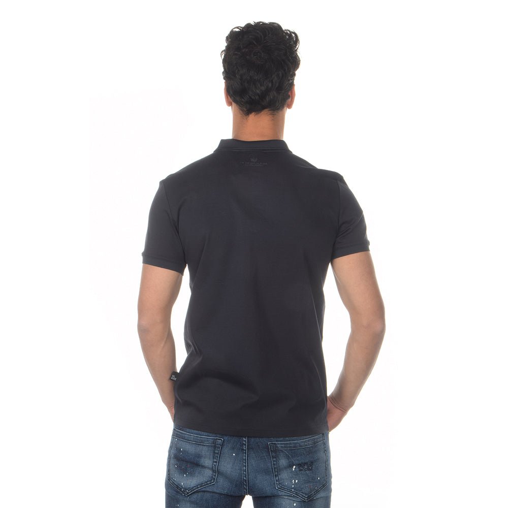 חולצת פולו אלדו מורו קצרה Zipper Logo גברים