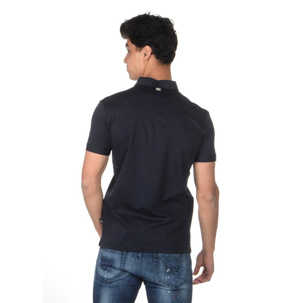 חולצת פולו אלדו מורו קצרה Strip Hand גברים