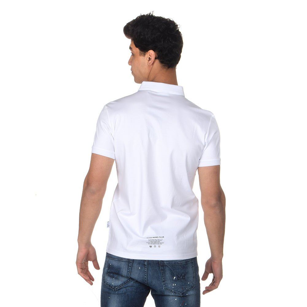 חולצת פולו אלדו מורו קצרה Plate גברים