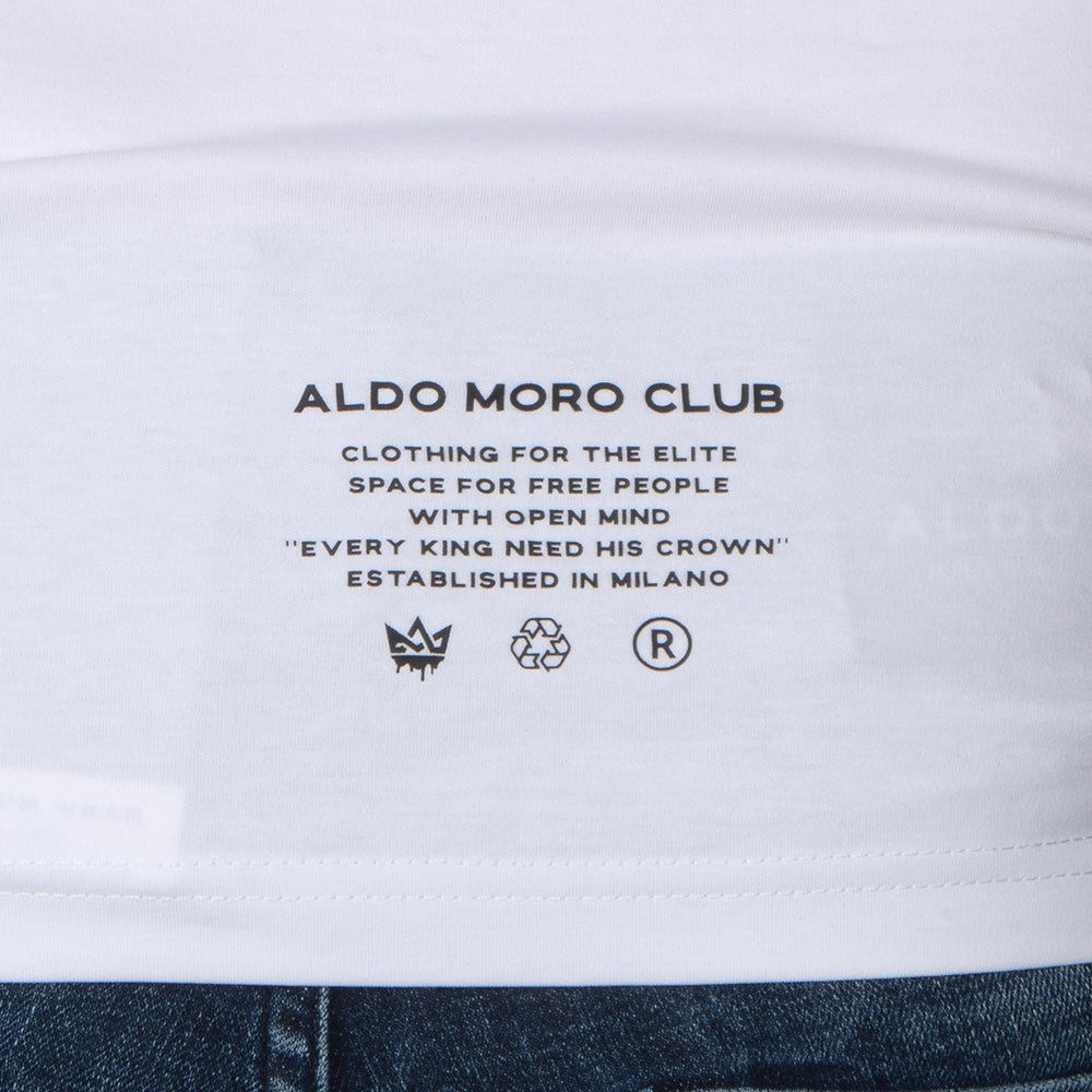 חולצת פולו אלדו מורו קצרה Plate גברים