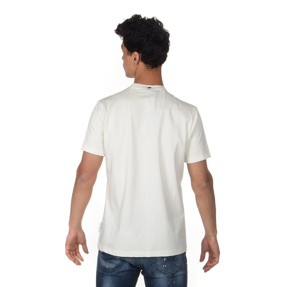 חולצת טישרט אלדו מורו קצרה Crown Embroidery גברים