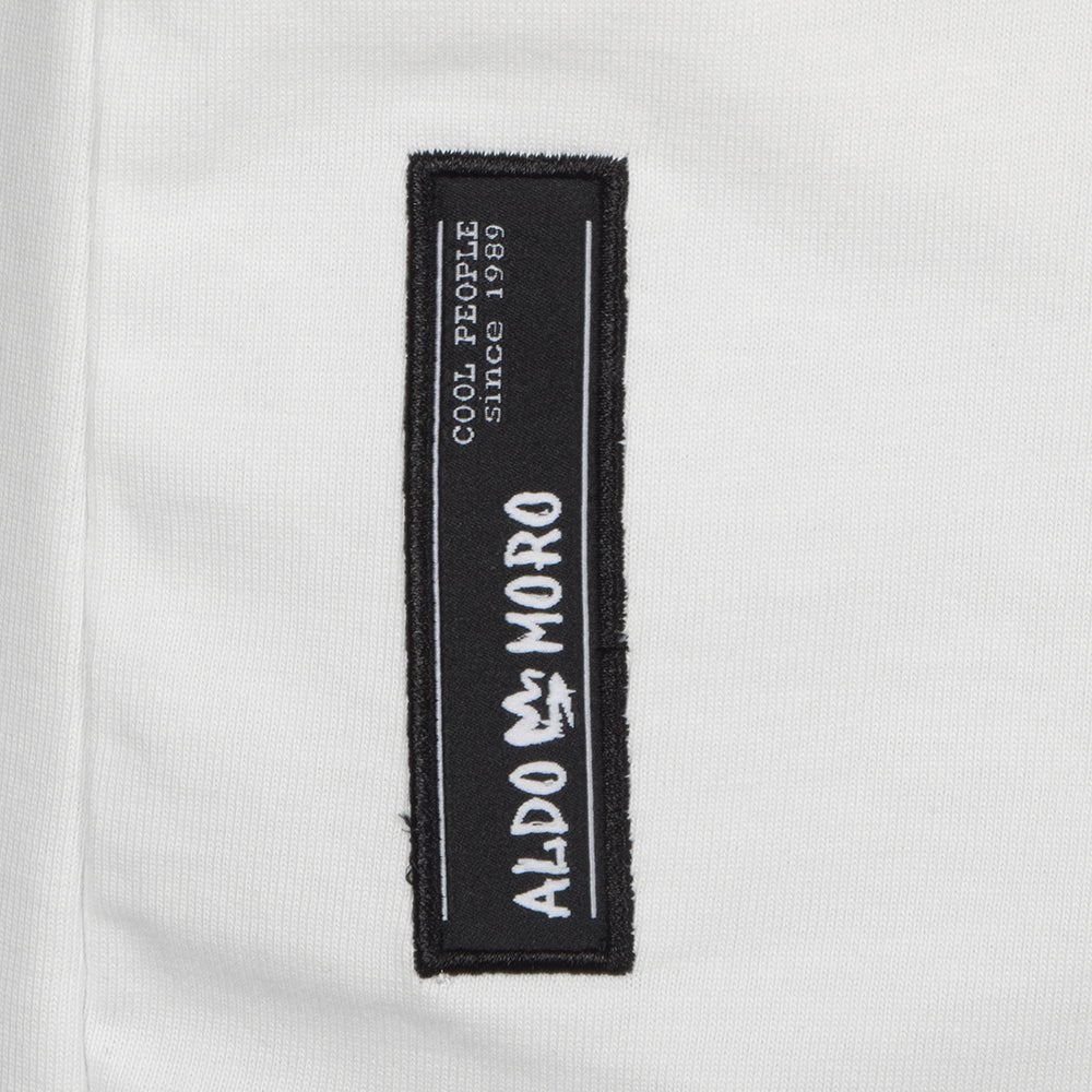 חולצת טישרט אלדו מורו קצרה Crown Embroidery גברים