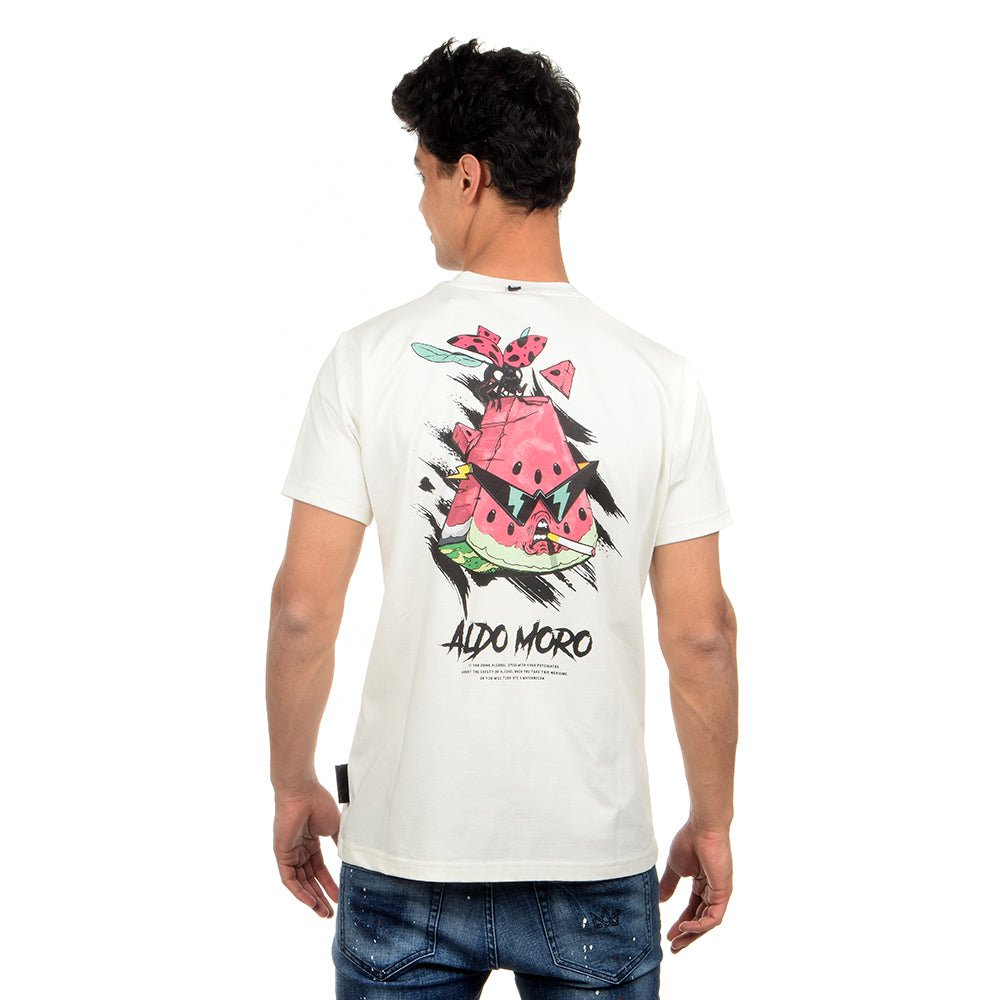 חולצת טישרט אלדו מורו קצרה Smoked Watermelon גברים