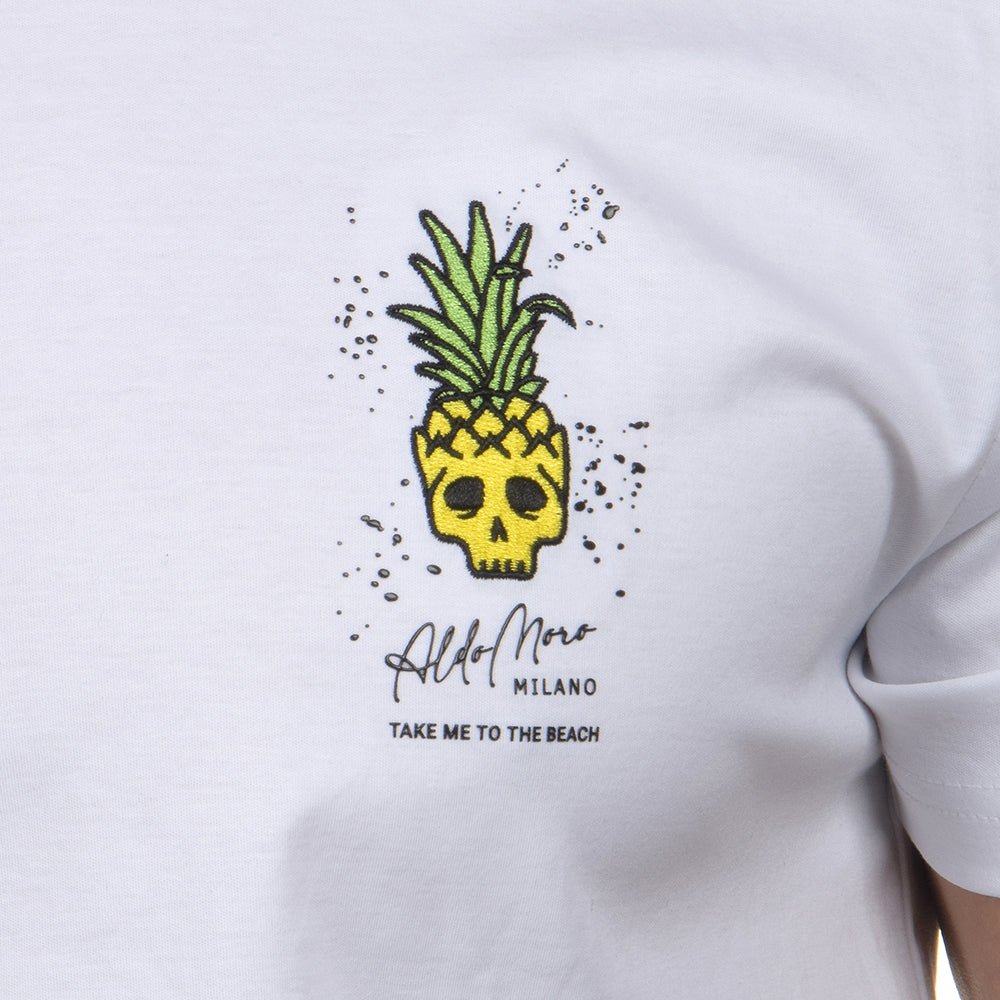 חולצת טישרט אלדו מורו קצרה Pineapple גברים