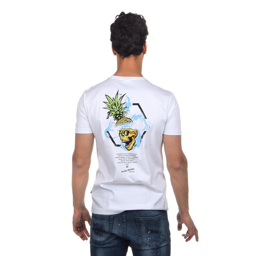 חולצת טישרט אלדו מורו קצרה Pineapple גברים