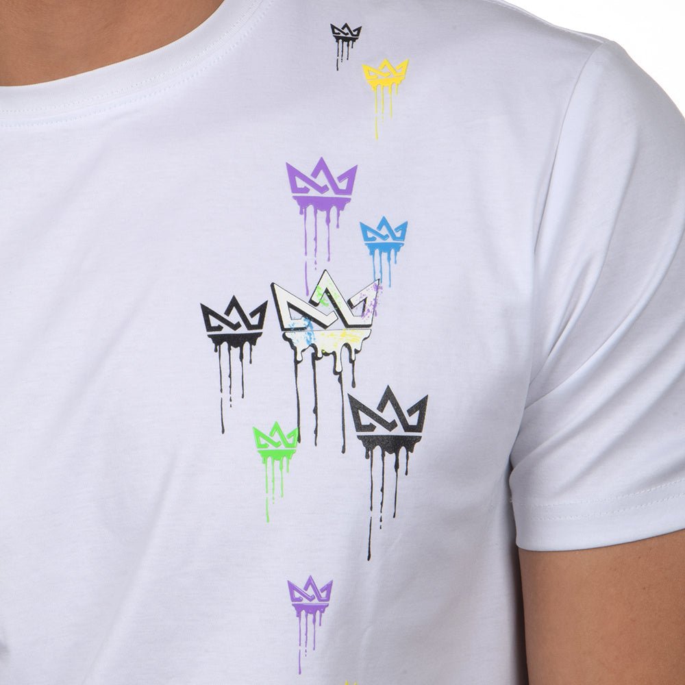 חולצת טישרט אלדו מורו קצרה Drip Crown גברים