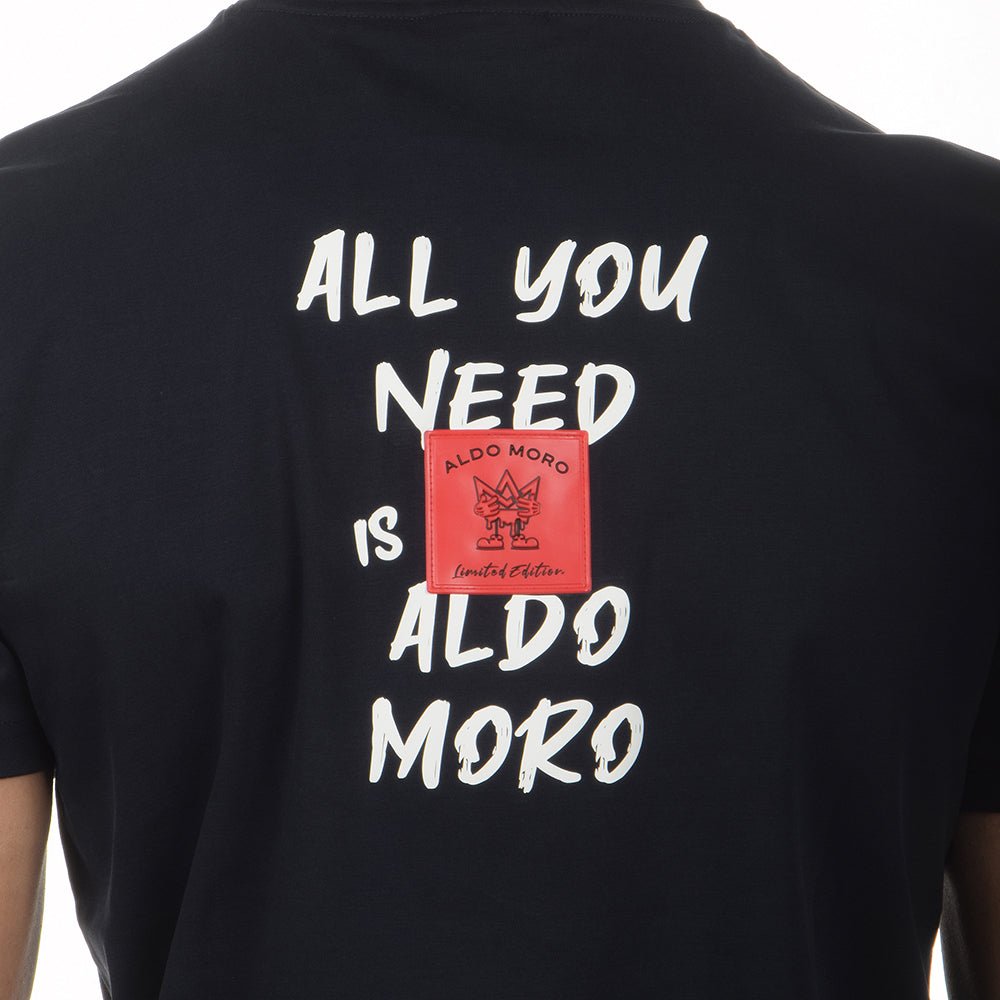 חולצת טישרט אלדו מורו קצרה All You Need גברים