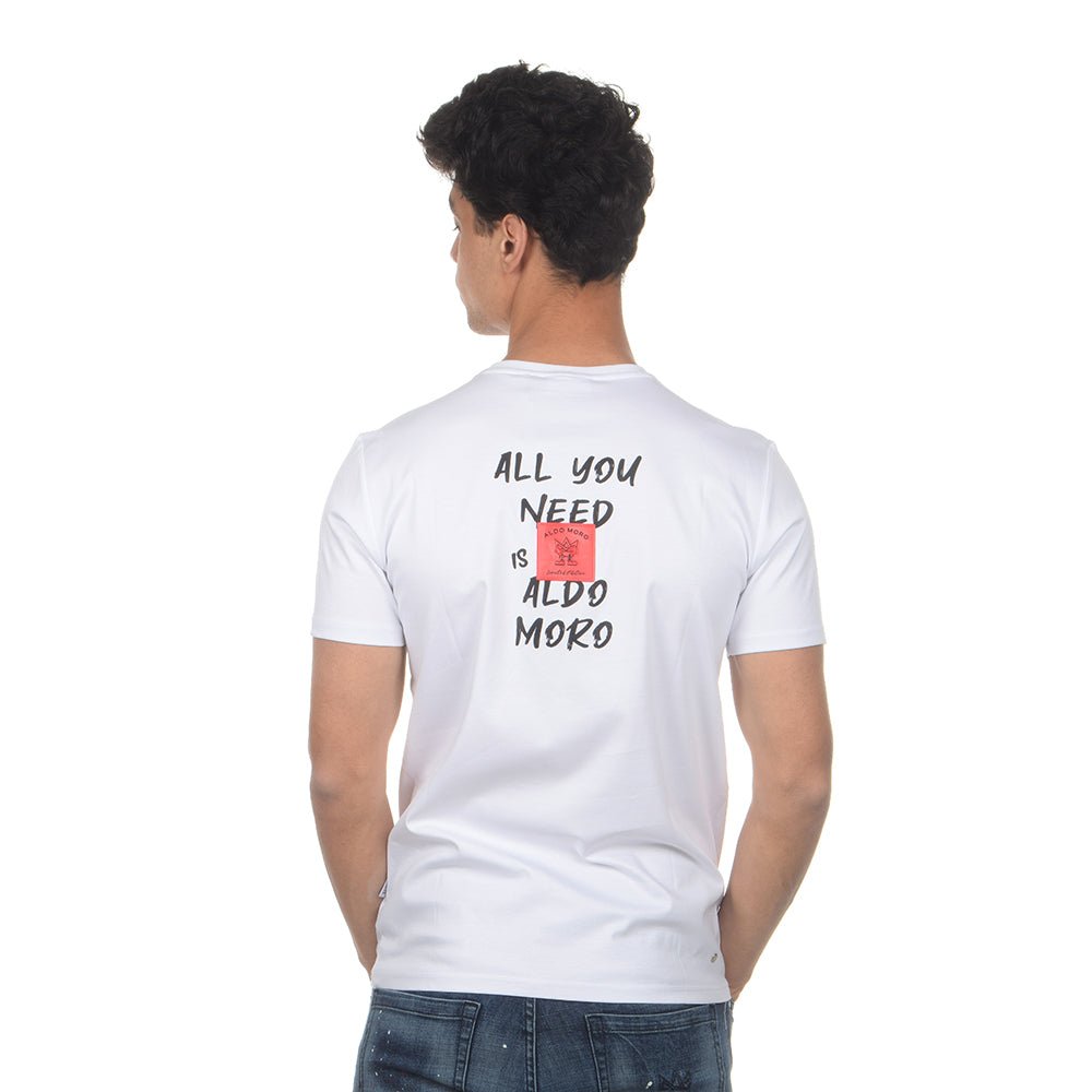 חולצת טישרט אלדו מורו קצרה All You Need גברים