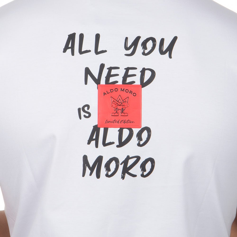 חולצת טישרט אלדו מורו קצרה All You Need גברים