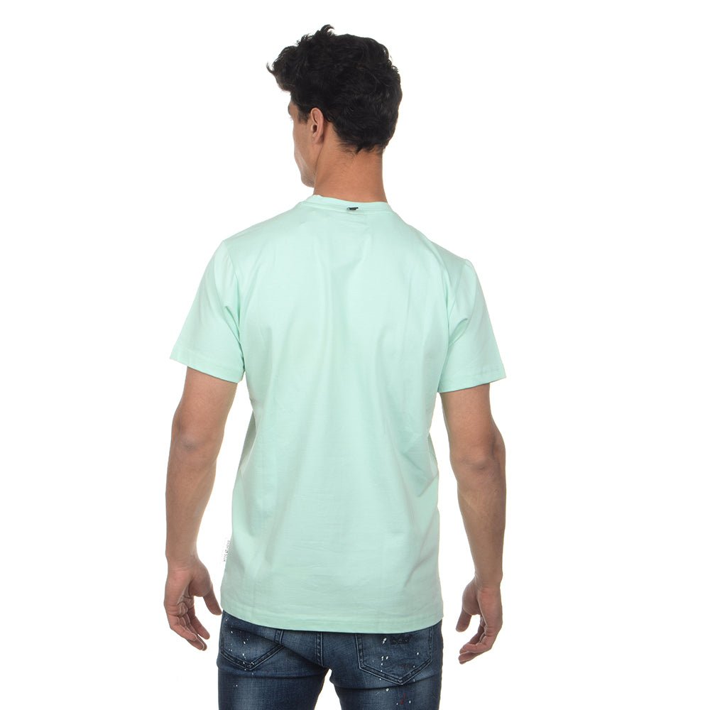 חולצת טישרט אלדו מורו קצרה Crown Embroidery גברים