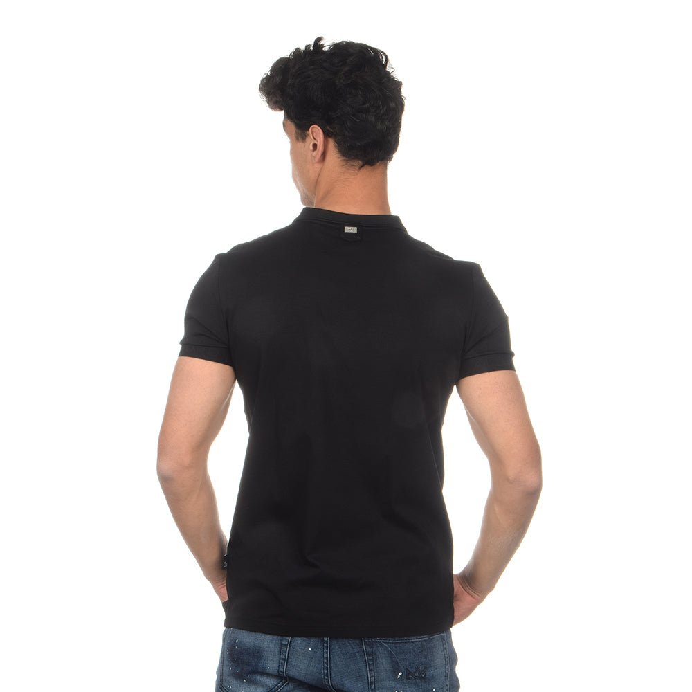 חולצת פולו אלדו מורו קצרה Strip Hand גברים